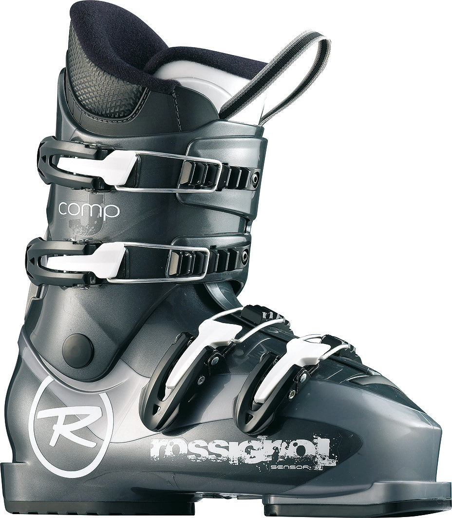 Rossignol Comp J4 Ski Boots - Youth - Boy's 2013 Grey Front View