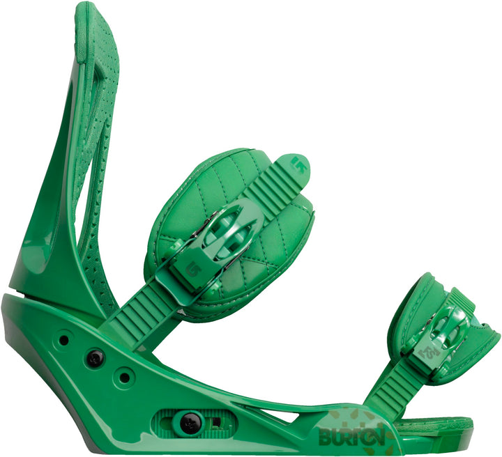Burton Freestyle Snowboard Bindings 2013 Spruce Side View