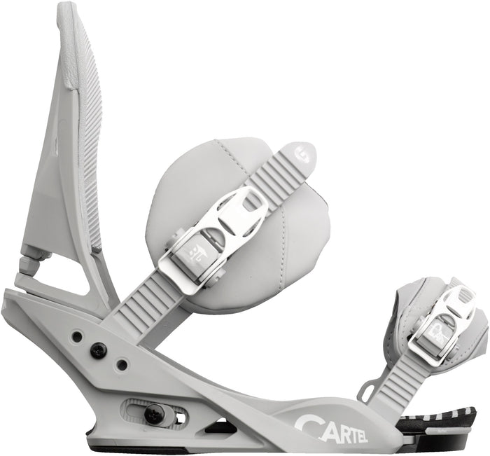 Burton Cartel Snowboard Bindings 2013 Cement Side View
