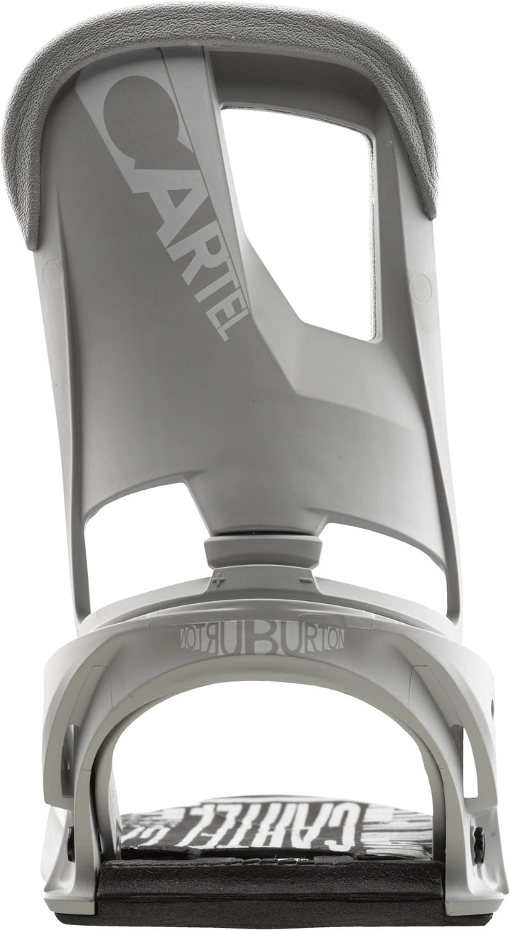 Burton Cartel Snowboard Bindings 2013 Cement Back View