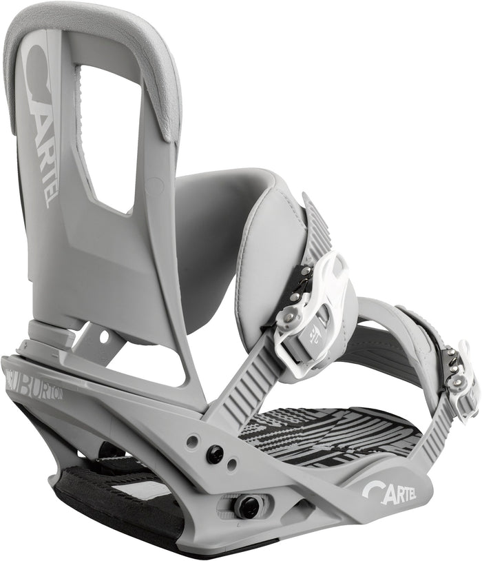 Burton Cartel Snowboard Bindings 2013 Cement High Back View