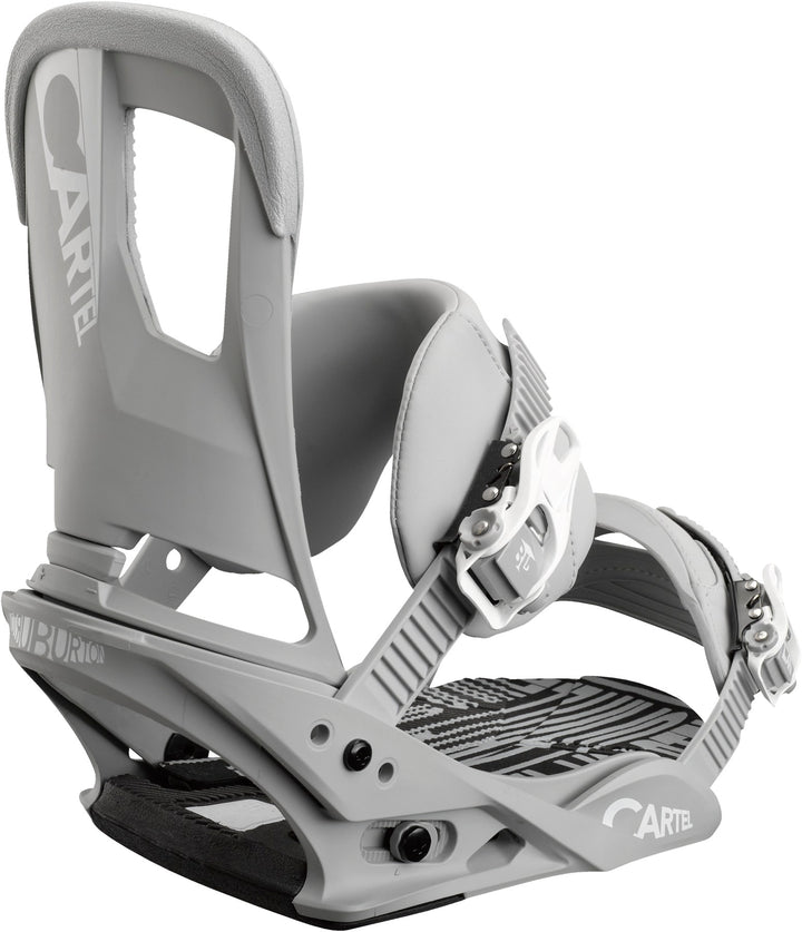 Burton Cartel Snowboard Bindings 2013 Cement High Back View