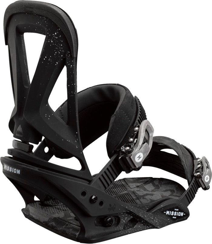 Burton Mission Snowboard Bindings 2013 Black Lung High Back View