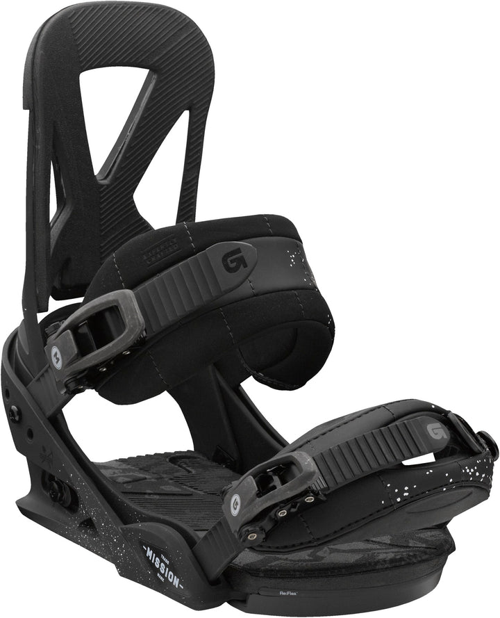 Burton Mission Snowboard Bindings 2013 Black Lung