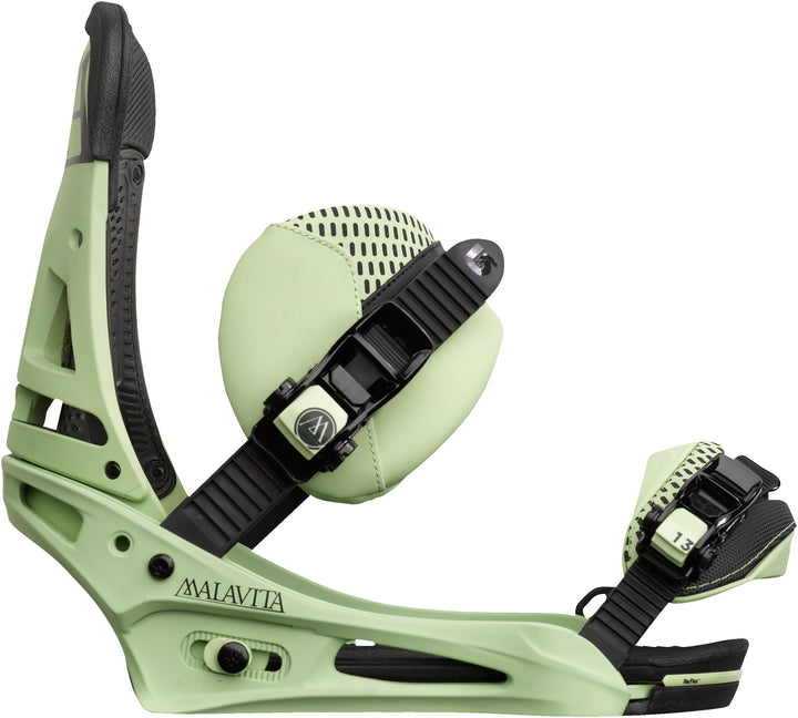 Burton Malavita Snowboard Bindings 2013 Lichen Side View