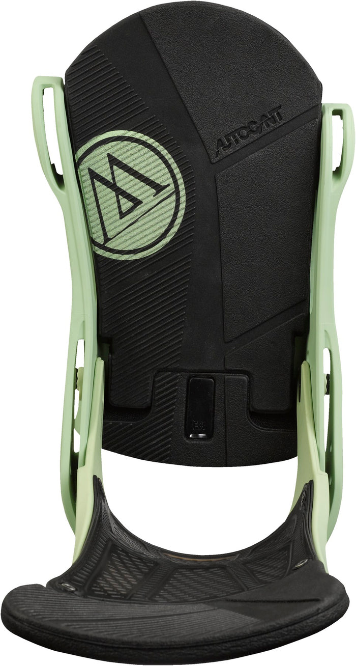 Burton Malavita Snowboard Bindings 2013 Lichen Top View