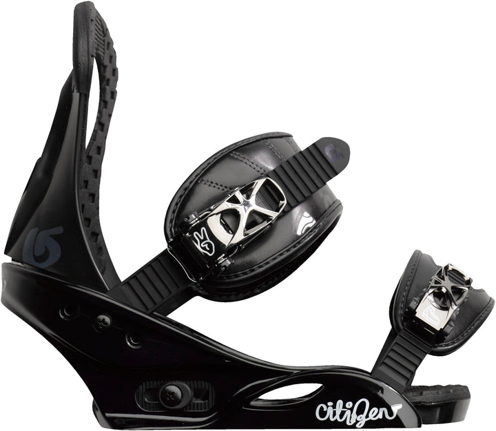 Burton Citizen Snowboard Bindings - Women's 2013 Black Side View