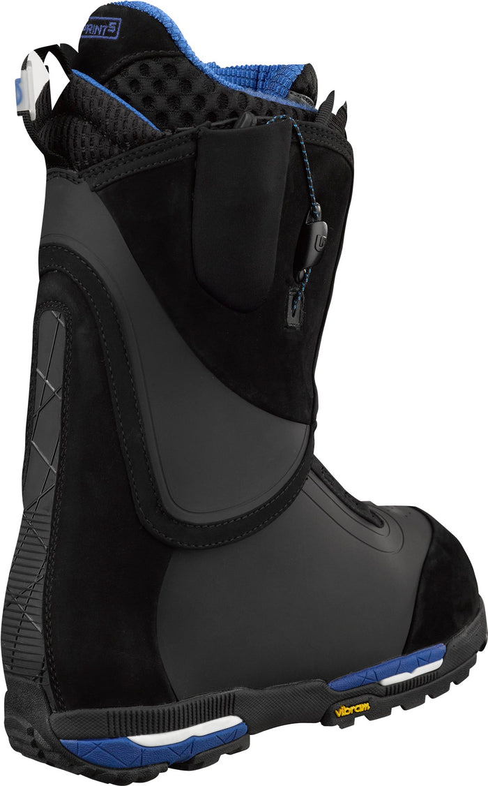 Burton SLX Snowboard Boots 2013 Black/Blue Back View