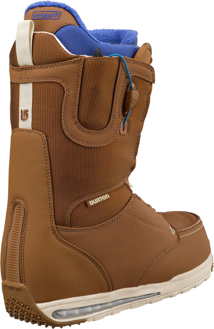 Burton Ruler Snowboard Boots 2013 Rusty/Blue Back View