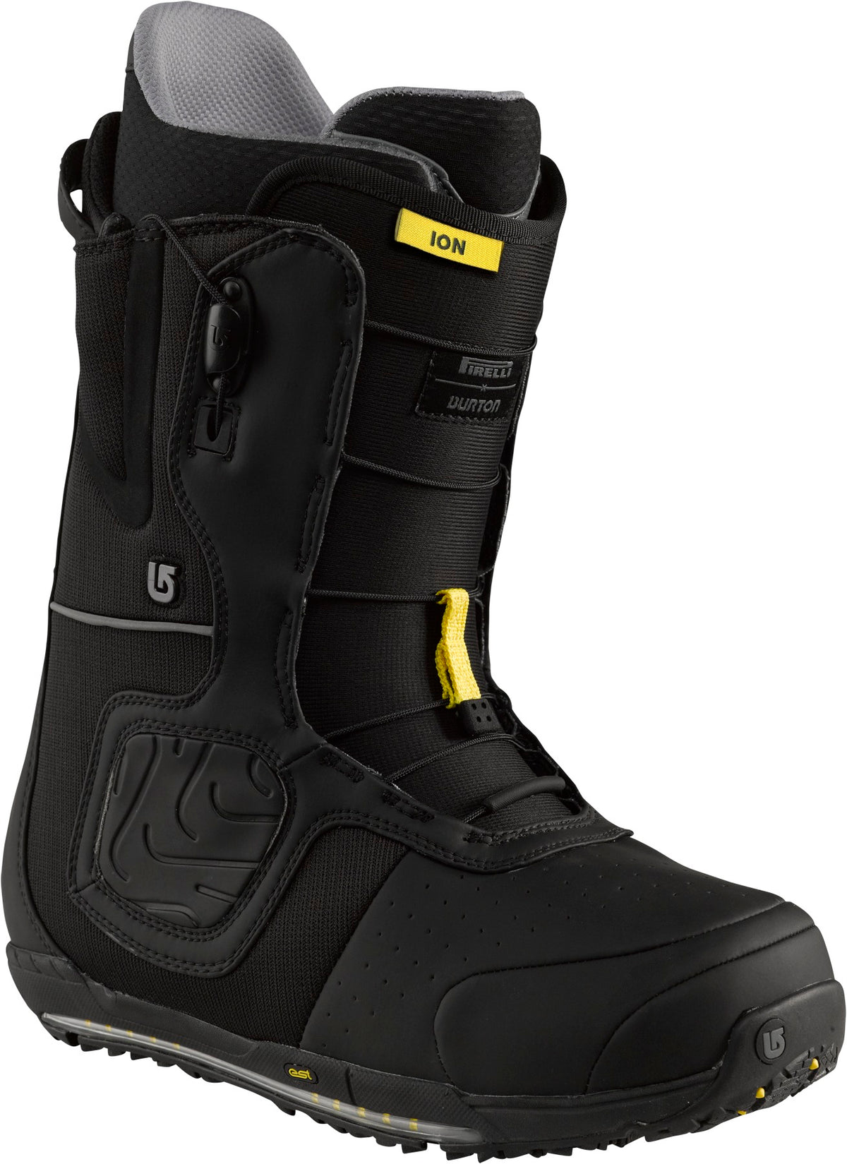 Burton Ion Snowboard Boots 2013 Black/Grey Front View