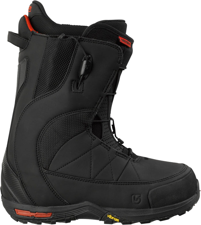 Burton Driver X Snowboard Boots 2013 Black/Red Side View