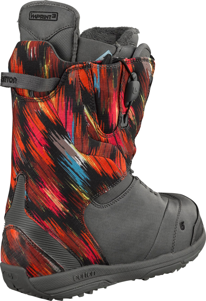 Burton Felix Snowboard Boots - Women's 2013 Gray/Multi Back View