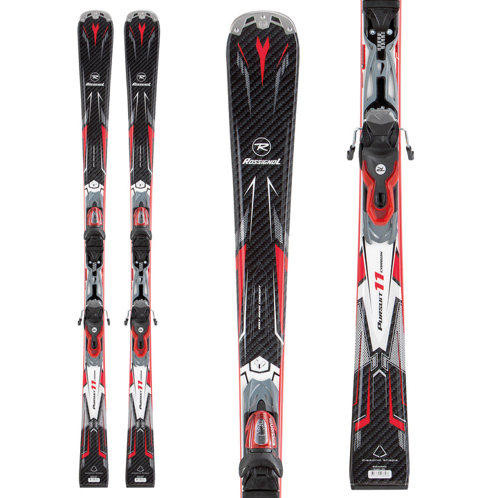 Rossignol Pursuit 11 Skis + Xelium 100 Bindings 2013
