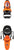 Rossignol FKS 180 L Ski Bindings (90mm Brakes) 2013 Fluorescent Orange Top View