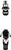 Rossignol Comp Kid 25 L Ski Bindings (80mm Brakes) - Youth 2013 Black White