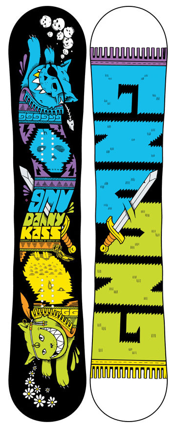 GNU Danny Kass C2BTX Snowboard 2013 Front View