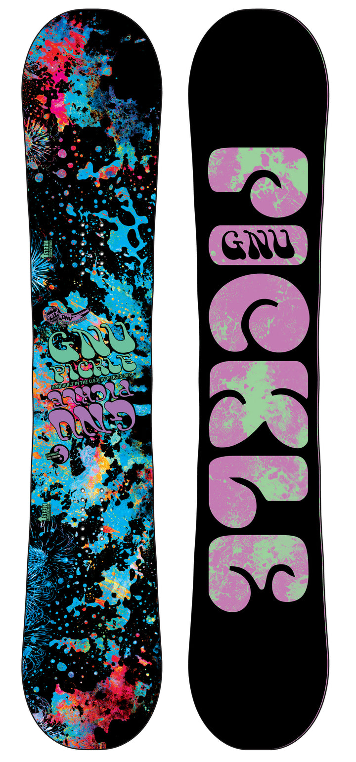 GNU Ladies Pickle PBTX Snowboard - Women's 2013 Front View