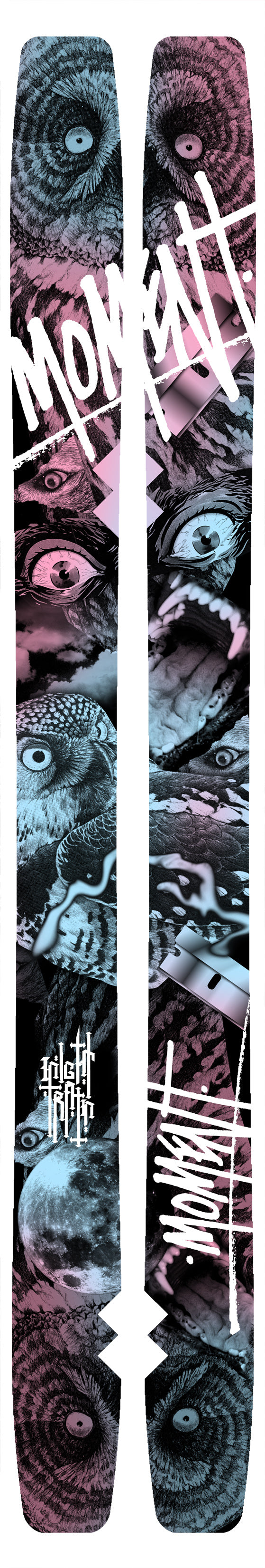 Moment Night Train Skis 2013 Front View