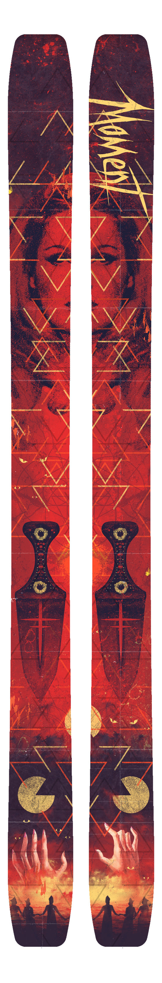 Moment Ghost Chant Skis 2013 Front View