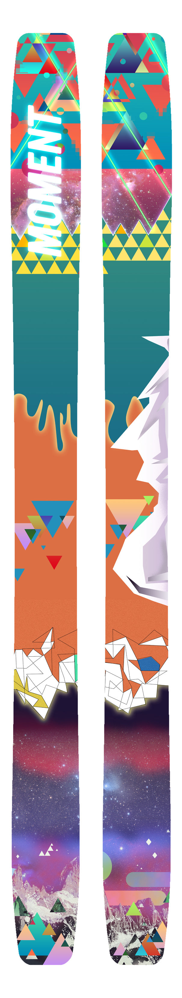 Moment Reagan Skis - Women's 2013 Front View