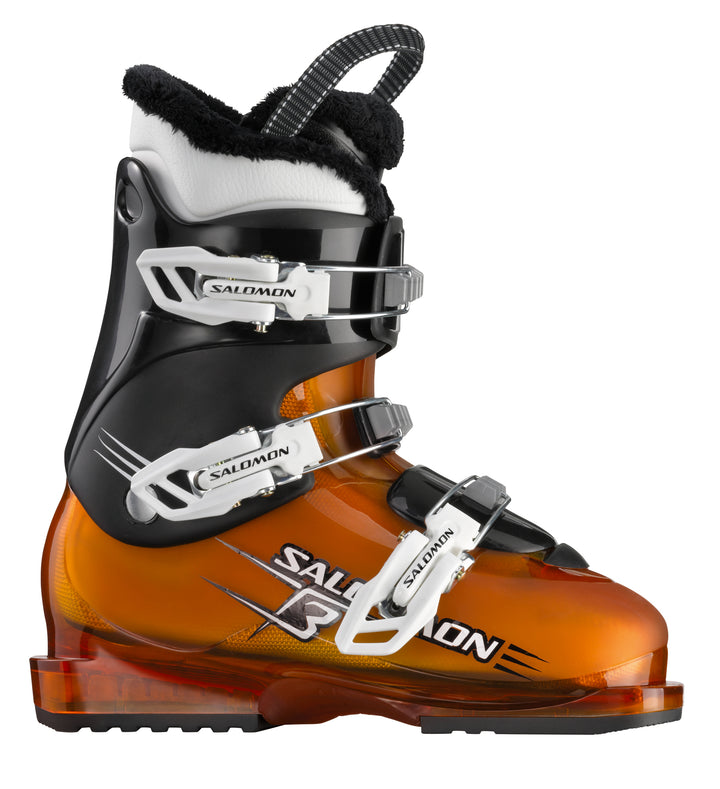 Salomon T3 RT Ski Boots - Youth - Boy's 2013 Orange Translucent/Black