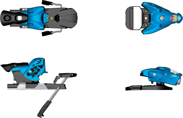 Salomon STH 14 Driver Ski Bindings (115mm Brakes) 2013 Blue Detail 1 View