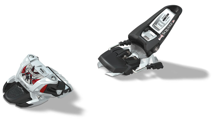 Marker Squire Ski Bindings 2014 White/Black Front View