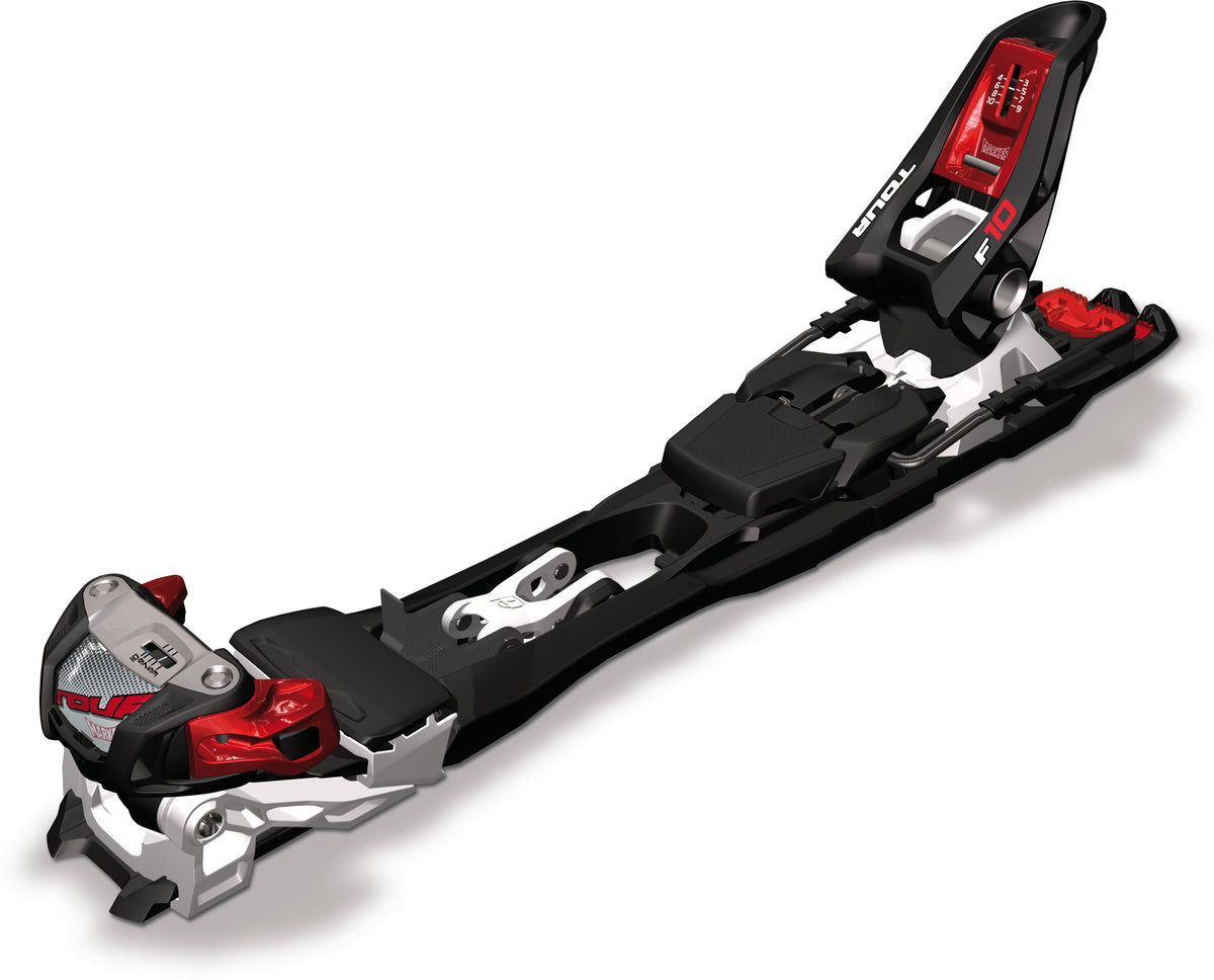 Marker Tour F10 Large Alpine Touring Ski Bindings 2016 Black/Red Front View