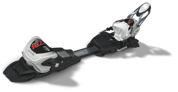 Marker 12.0 Glide Control D Ski Bindings (90mm Brakes) 2013 White/Black Front View