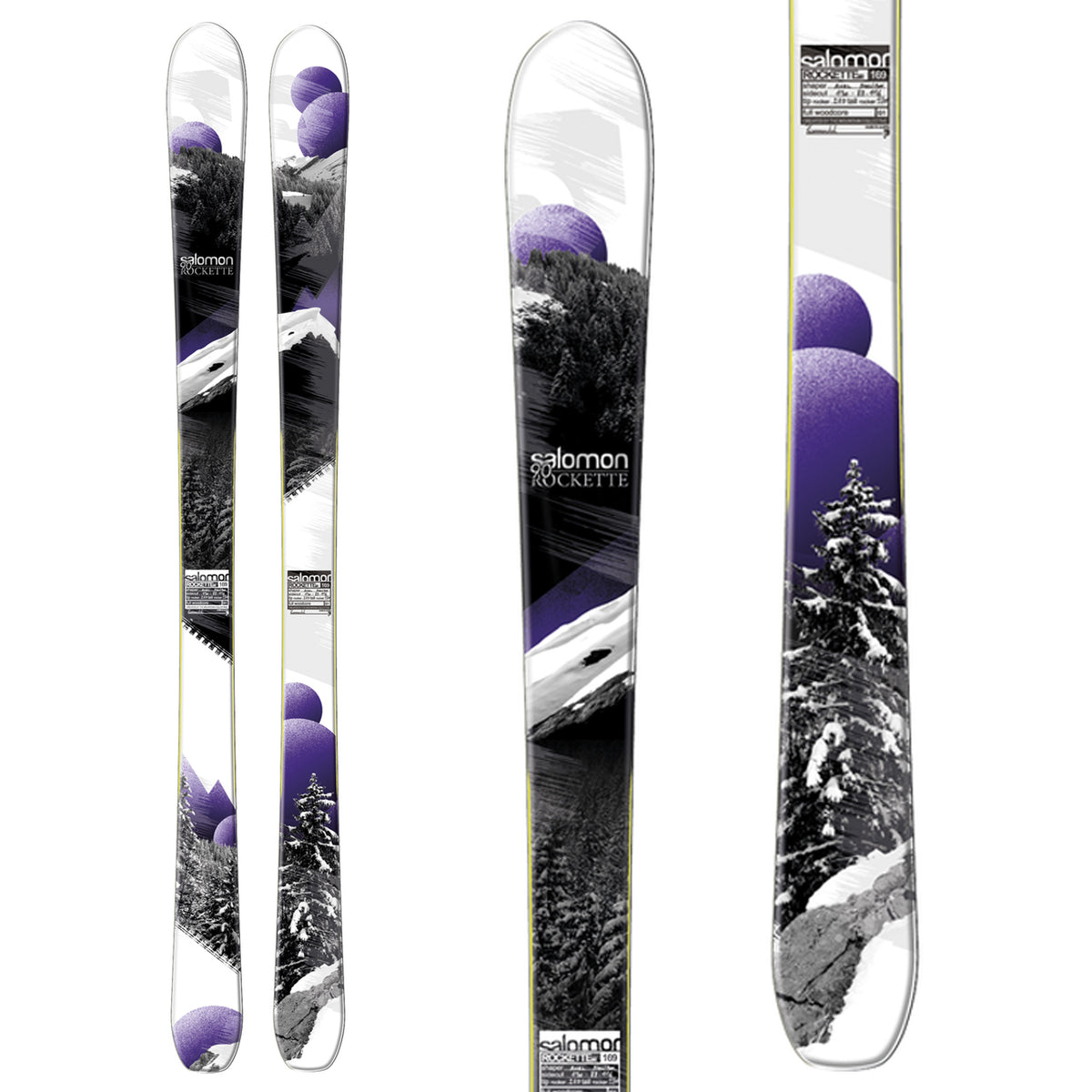 Salomon Rockette 90 Skis - Women's 2013 Front View