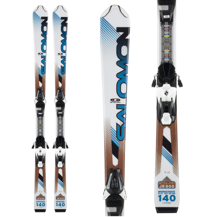 Salomon Enduro Jr 800 Skis + C5 Bindings - Youth - Boy's 2013