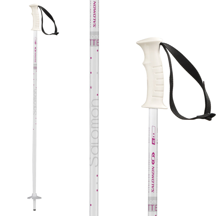 Salomon Kitten Jr - Youth - Girl's Ski Poles 2013 White
