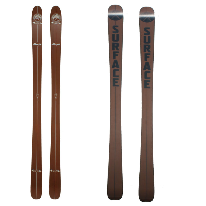 Surface Sherpa Skis 2013 Bottom View