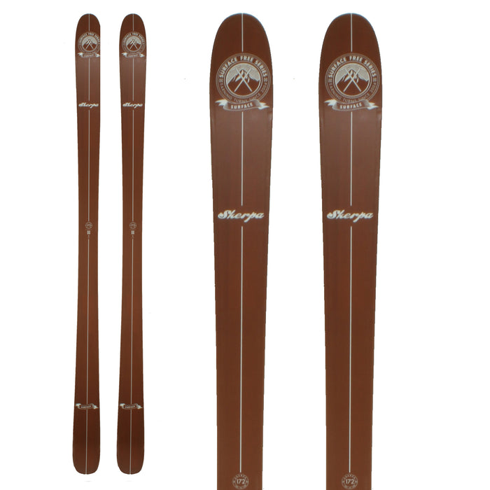 Surface Sherpa Skis 2013 Top View