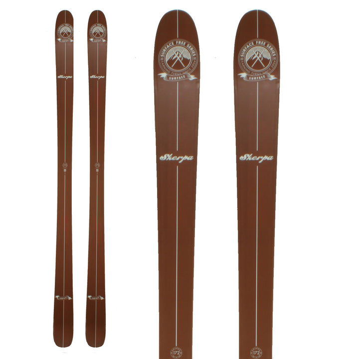 Surface Sherpa Skis 2013 Top View