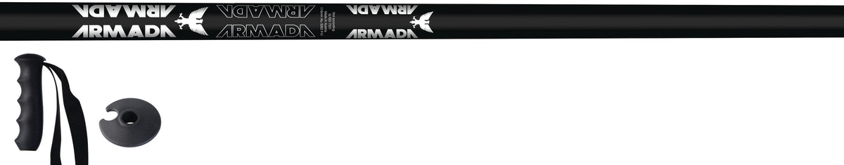 Armada Junior - Youth Ski Poles 2013 Black Front View