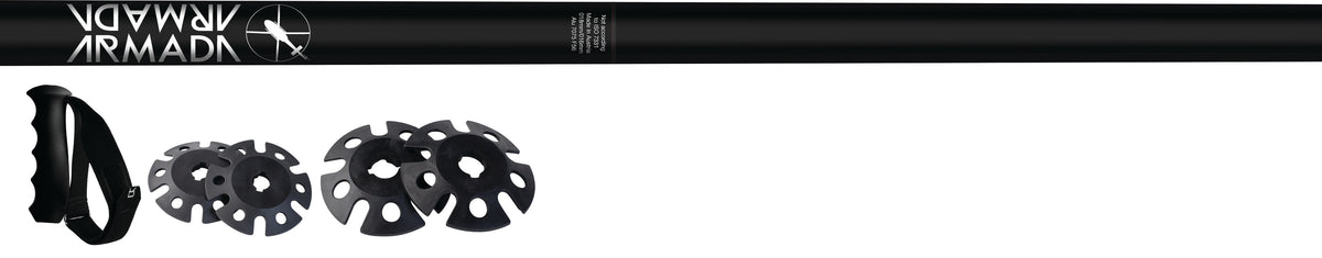 Armada AK Adjustable Ski Poles 2013 Black