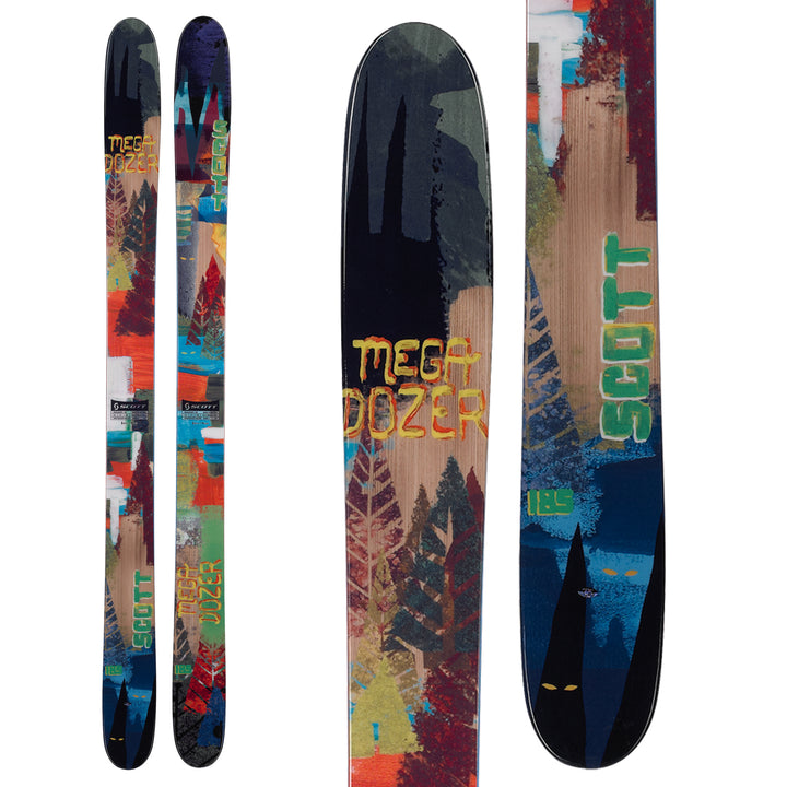 Scott Mega Dozer Skis 2013 Front View