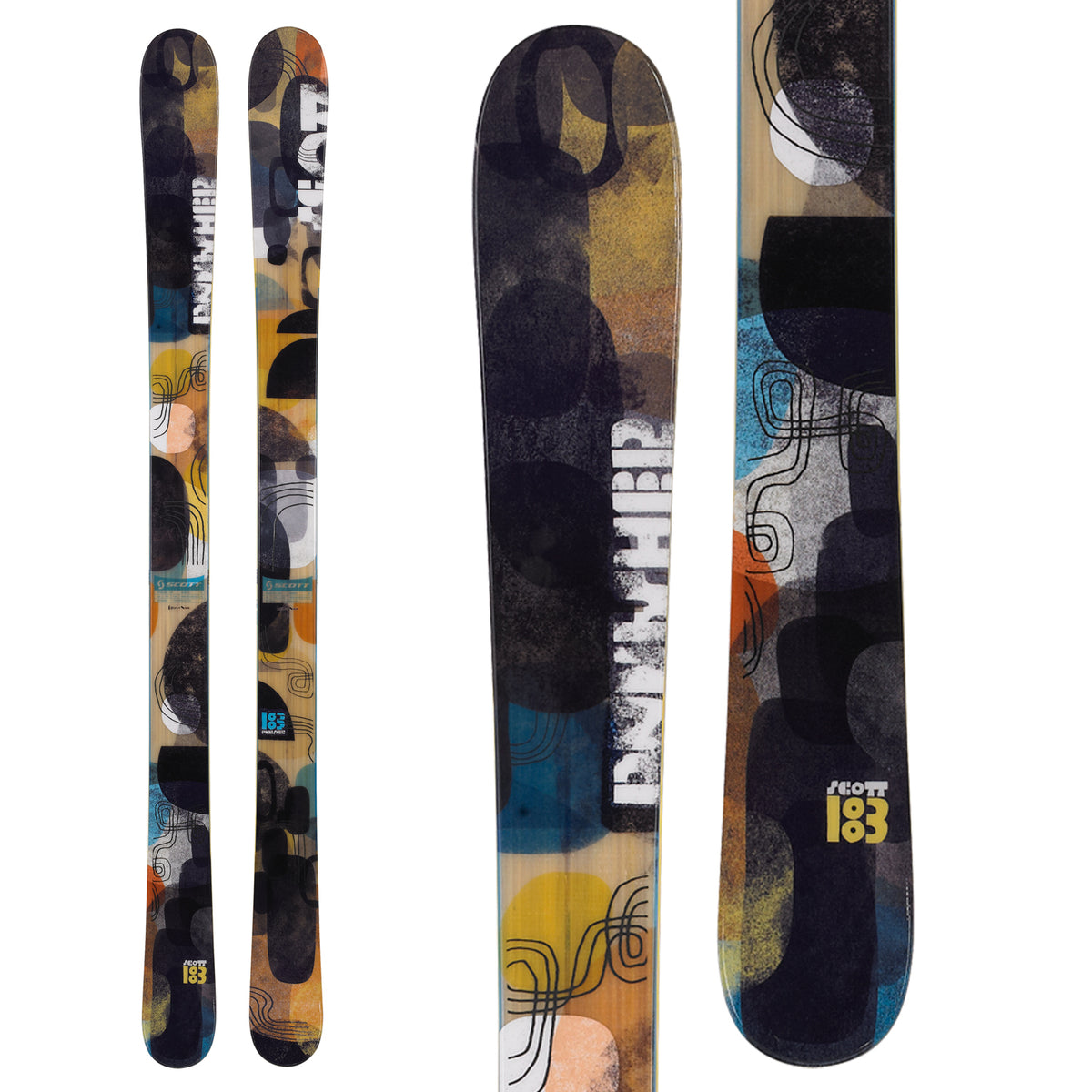 Scott Punisher Skis 2013 Front View