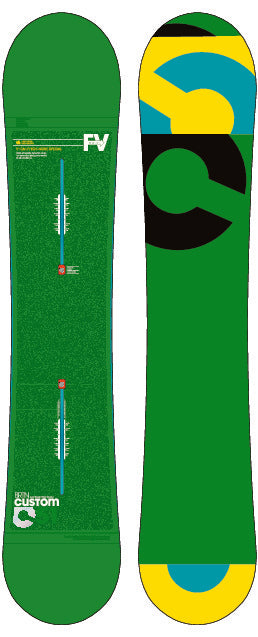 Burton Custom Flying V Snowboard 2013 Front View