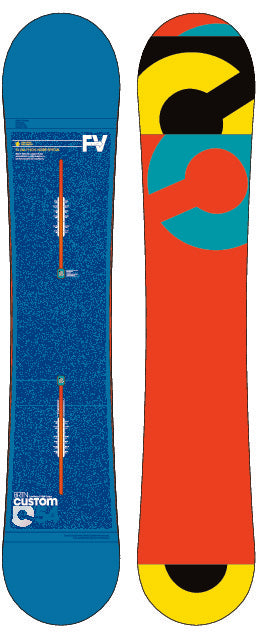 Burton Custom Flying V Snowboard 2013 Front View