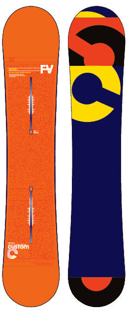 Burton Custom Flying V Snowboard 2013 Front View