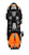 Scarpa Maestrale Alpine Touring Ski Boots 2014 Mango/Black Back View