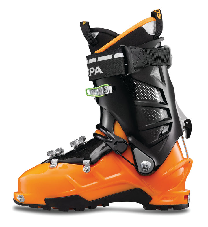 Scarpa Maestrale Alpine Touring Ski Boots 2014 Mango/Black Inside View