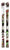 Rossignol Attraxion 6 Skis + Saphir 110 Bindings - Women's 2013 Top View