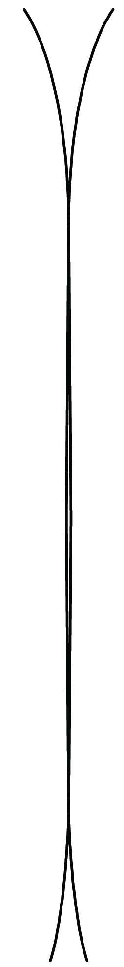 ON3P Billy Goat Skis 2013 Rocker Profile View