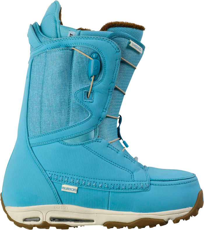 Burton Emerald Snowboard Boots - Women's 2013 Teal/Gum Right Side View