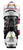 Scarpa Gea RS Alpine Touring Ski Boots - Women's 2014 Black/White/Lipgloss Back View