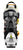 Scarpa Maestrale RS Alpine Touring Ski Boots 2014 White/Black/Yellow Back View