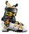 Scarpa Maestrale RS Alpine Touring Ski Boots 2014 White/Black/Yellow Side View